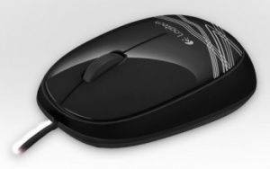 Мышь Logitech M105 черный оптическая (1000dpi) USB (2but)